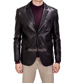 Manufacturers Exporters and Wholesale Suppliers of Mens Leather Blazers Mumbai Maharashtra